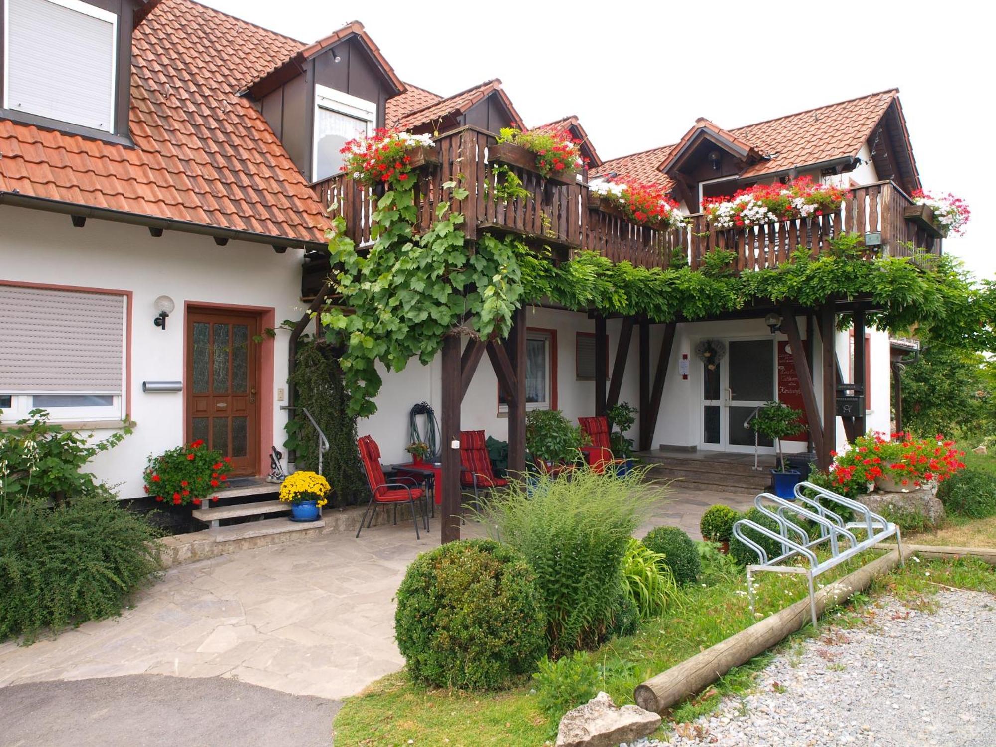 Kirschberghof Gaestehaus Und Weinverkauf 솜머하우젠 외부 사진