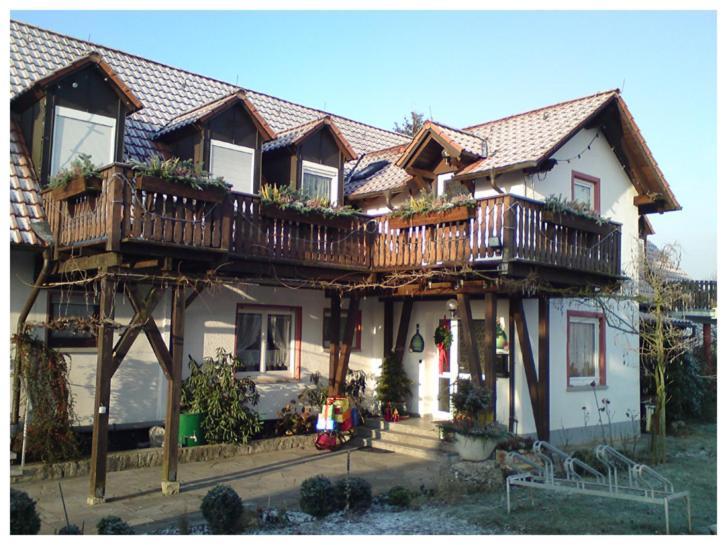 Kirschberghof Gaestehaus Und Weinverkauf 솜머하우젠 외부 사진